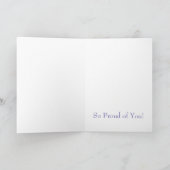 Carte Félicitations en allemand (Intérieur)