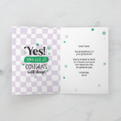 Carte Félicitations Exams Card Il Semble Impossible Fait (Intérieur)