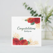Carte Félicitations Fleurs Coréennes (Debout devant)