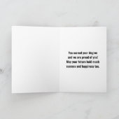 Carte Félicitations Graduate Greeting Card (Intérieur)