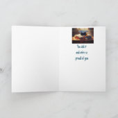 Carte Félicitations Graduation Fière de vous (Intérieur)