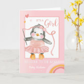 Carte Félicitations Grand-fille Nom personnalisé (Fleur jaune)