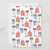 Carte Félicitations Immobilier Watercolor Home (Dos)