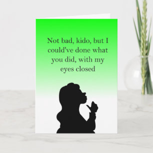 Carte félicitations insultantes et amusantes