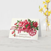 Carte Félicitations les plus sincères (Fleur jaune)