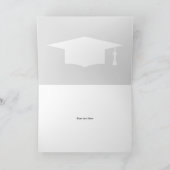 Carte Félicitations Lycée de fin d'études 2025 (Intérieur)