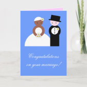 Carte Félicitations mariages (Devant)