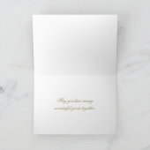 Carte Félicitations mariages (Intérieur)