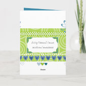 Carte Félicitations mariages (Dos)