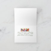 Carte Félicitations mariages et voeux (Intérieur)