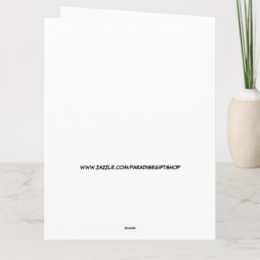 Carte FÉLICITATIONS mariages FUNNY WISE MAN HUGE CARD (Dos)