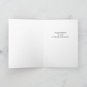 Carte Félicitations Mazel Tov Star de David Design en bl (Intérieur)