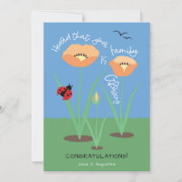 Félicitations mignonnes aux futurs parents