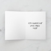 Carte félicitations mignonnes pour l'anniversaire de mar (Intérieur)