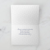 Carte Félicitations nautiques de mariage, rayures, (Intérieur)