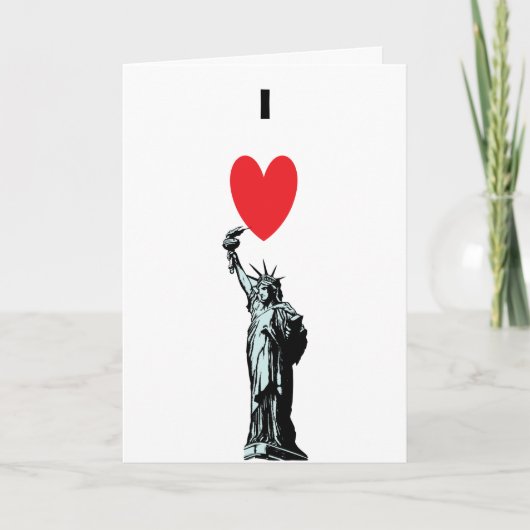 Carte Félicitations New American Citizen Card (Devant)