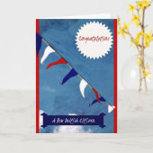 Carte Félicitations New British Citizen Card (Fleur jaune)