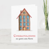 Carte Félicitations New Home Apartment (Devant)