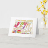 Carte Félicitations - Nouveau bébé. (Fleur jaune)