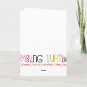 Carte félicitations nouveau bébé (Dos)