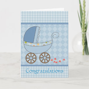 Carte félicitations nouveau bébé