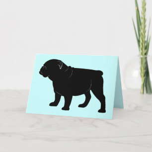 Carte Félicitations Nouveau Bulldog