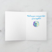 Carte Félicitations Nouveau chat en couleurs (Intérieur)