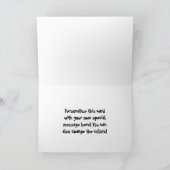 Carte Félicitations Nouveau foyer (Intérieur)