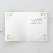 Carte Félicitations Nouveau foyer, Centre Christ, Religi (Intérieur)