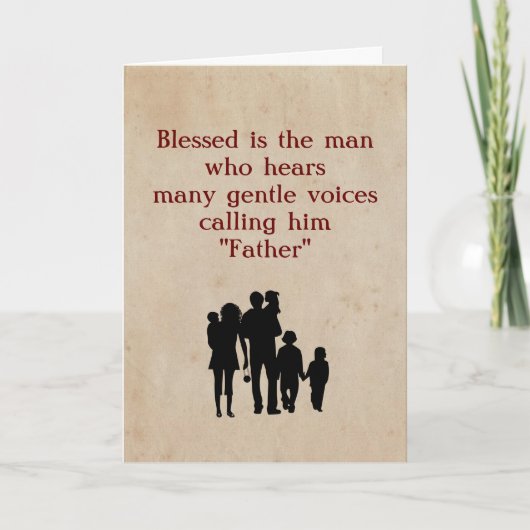 Carte Félicitations Nouveau Père (Devant)