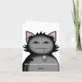 Carte Félicitations nouvel animal de compagnie (Dos)