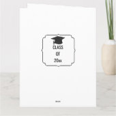 Carte Félicitations Nurse Graduate Big (Dos)