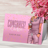 Carte Félicitations Nurse Graduation Card