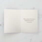 Carte Félicitations Papeterie Mariage En Sable De Plage (Intérieur)
