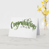 Carte Félicitations - Pas de message à l'intérieur (Fleur jaune)