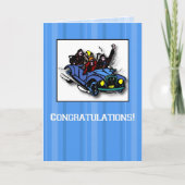 Carte Félicitations Performance, Roaring 20 (Devant)