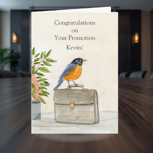 Carte Félicitations personnalisées Nouvelle Promotion Ro