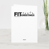 Carte Félicitations pour avoir terminé un Triathlon ! (Dos)