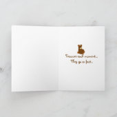 Carte Félicitations pour bébé rose (Intérieur)