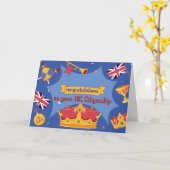 Carte Félicitations pour devenir un nouveau cadeau citoy (Fleur jaune)