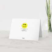 Carte Félicitations pour diplôme Dental (Dos)