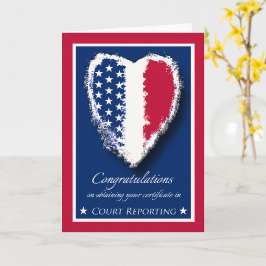 Carte Félicitations pour la certification des journalist (Fleur jaune)