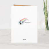 Carte Félicitations pour la grande saison de basket-ball (Dos)