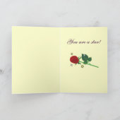 Carte Félicitations pour la performance dramatique (Intérieur)