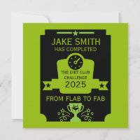 Félicitations pour la perte de poids