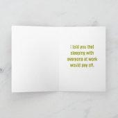 Carte Félicitations pour la promotion ! (Intérieur)