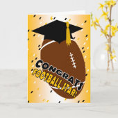 Carte Félicitations pour la remise de diplômes d'une éto (Fleur jaune)