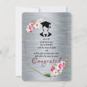 Carte Félicitations pour la remise des diplômes (Devant)