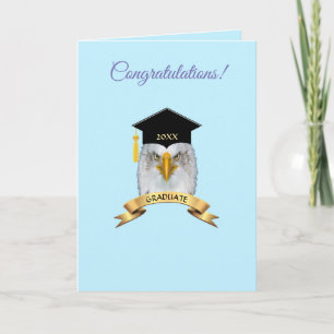 Carte Félicitations pour la remise des diplômes d'aigle