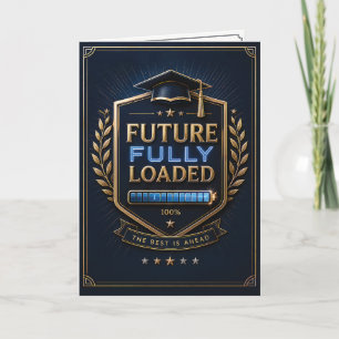 Carte Félicitations pour la remise des diplômes « Future